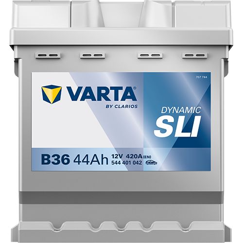 Varta B36 Car Battery Type 002L / 202 (544401042)   